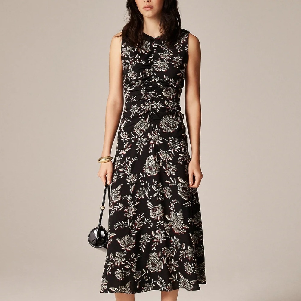 J crew Veranda dress in floral print